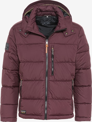 CAMEL ACTIVE Winter Jacket in Red: front