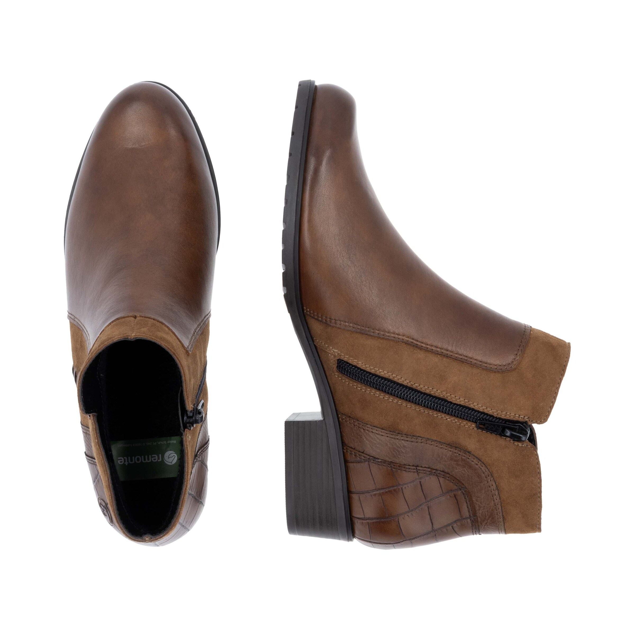 Bottines 'D6893 ' REMONTE en marron