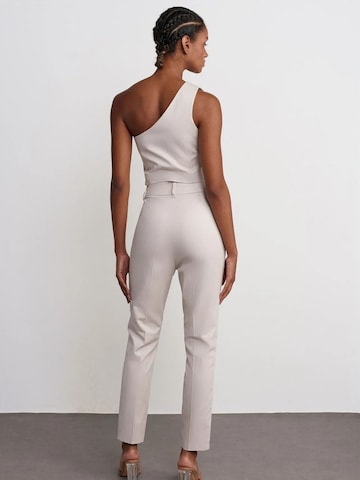 Dilvin Slimfit Hose in Beige
