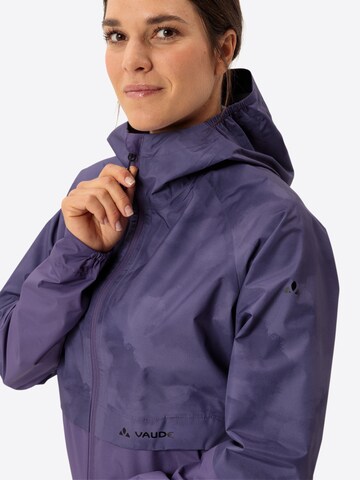 VAUDE Outdoor jacket 'Loamer' in Purple