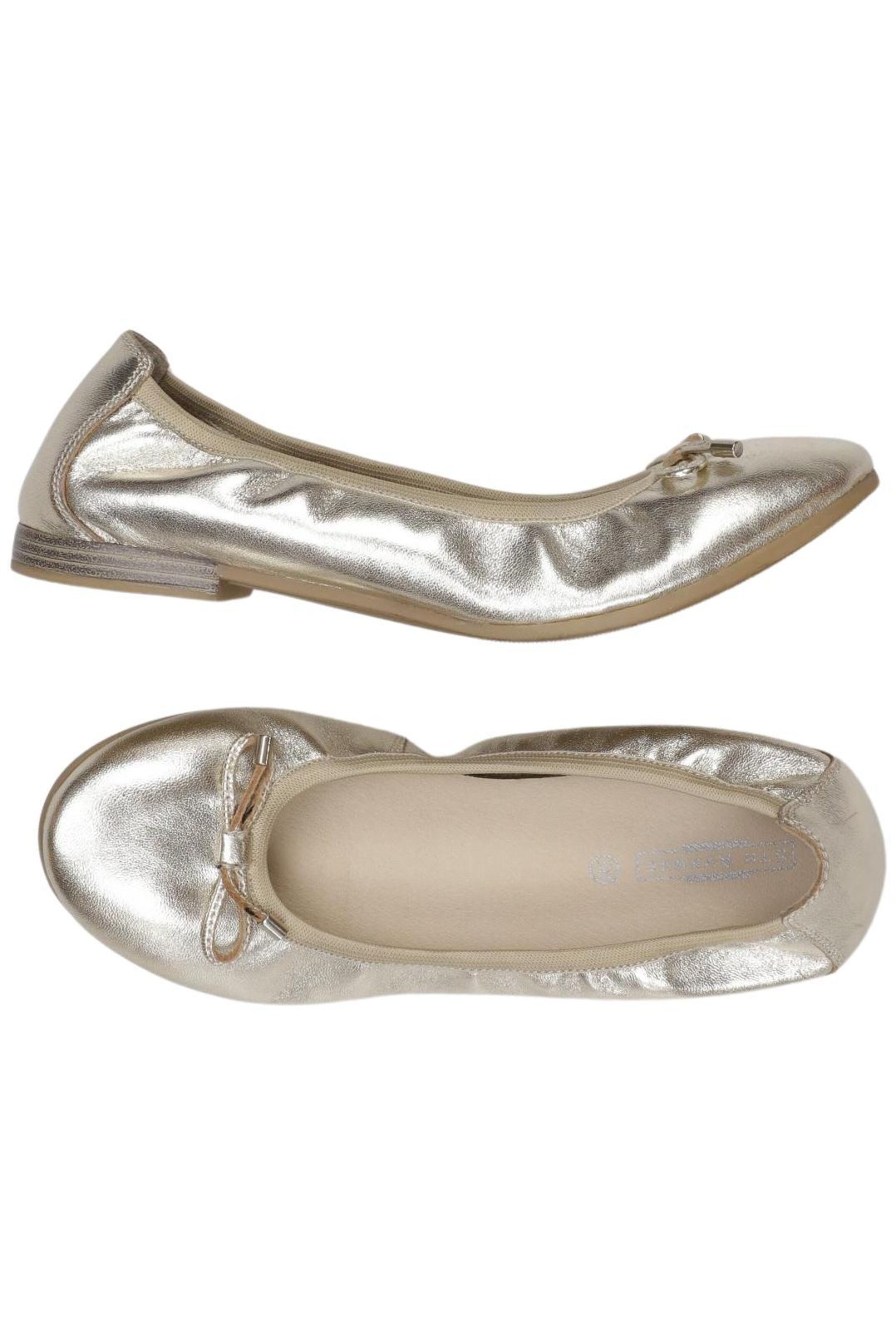 5TH AVENUE Ballerina 38 in Gold: Vorderseite