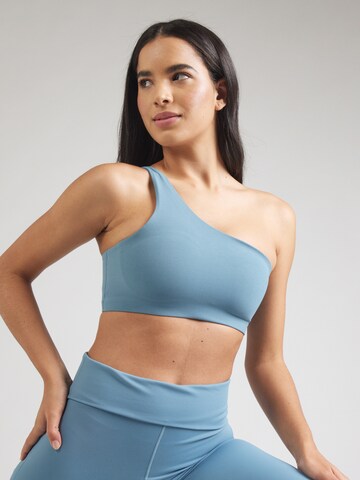 NIKE Bralette Sports bra 'ZENVY' in Blue: front