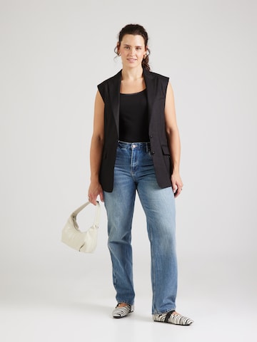 Top 'CARRIBBI' di ONLY Carmakoma in nero