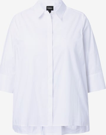 Ulla Popken Blouse in Wit: voorkant