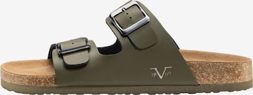19V69 ITALIA Sandal ' SASSUOLO ACTION ' in Green: front