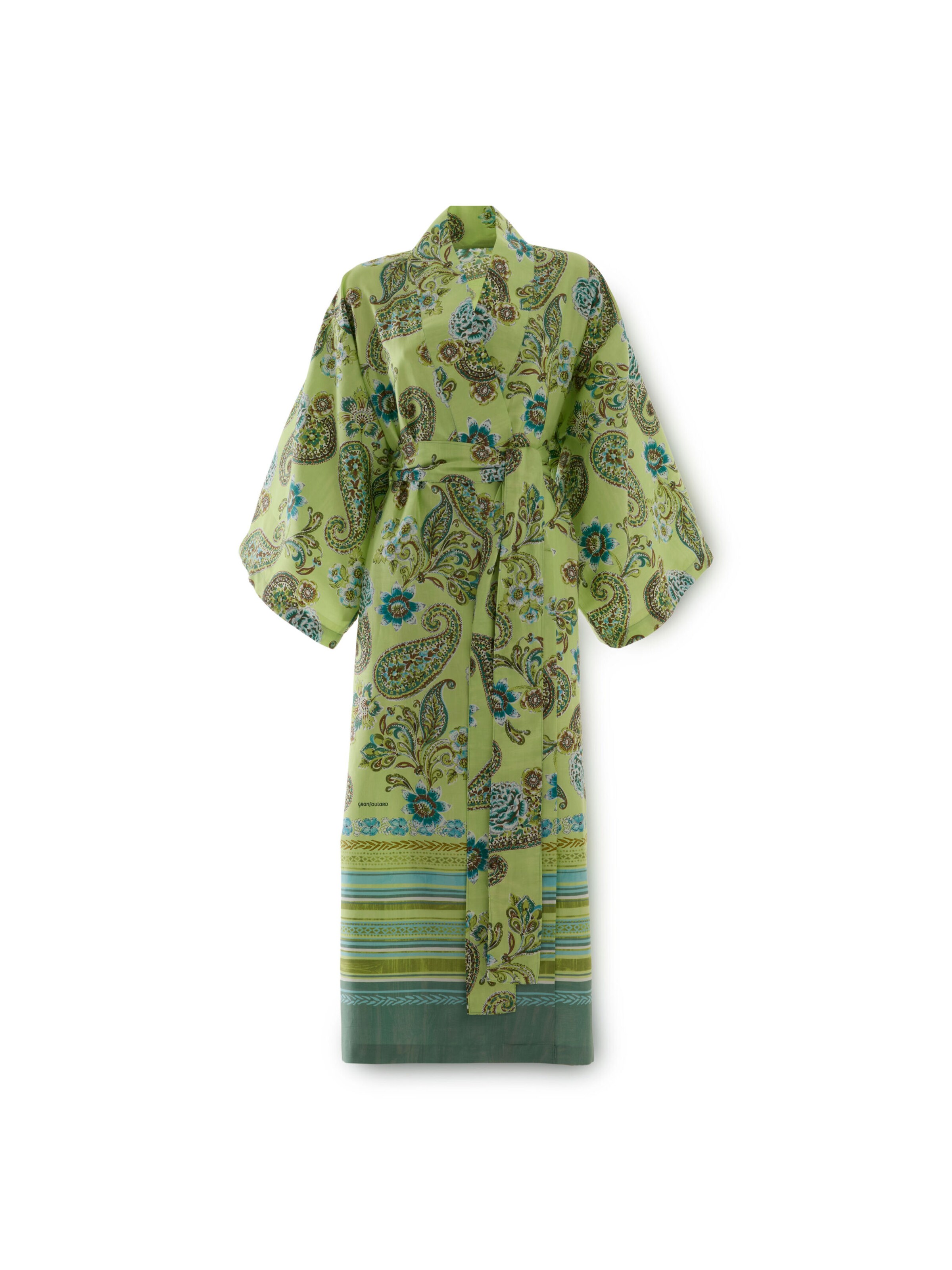 BASSETTI Kimono 'RAPALLO' in Green: front