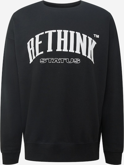 Rethink Status Sweatshirt in Black / White, Item view