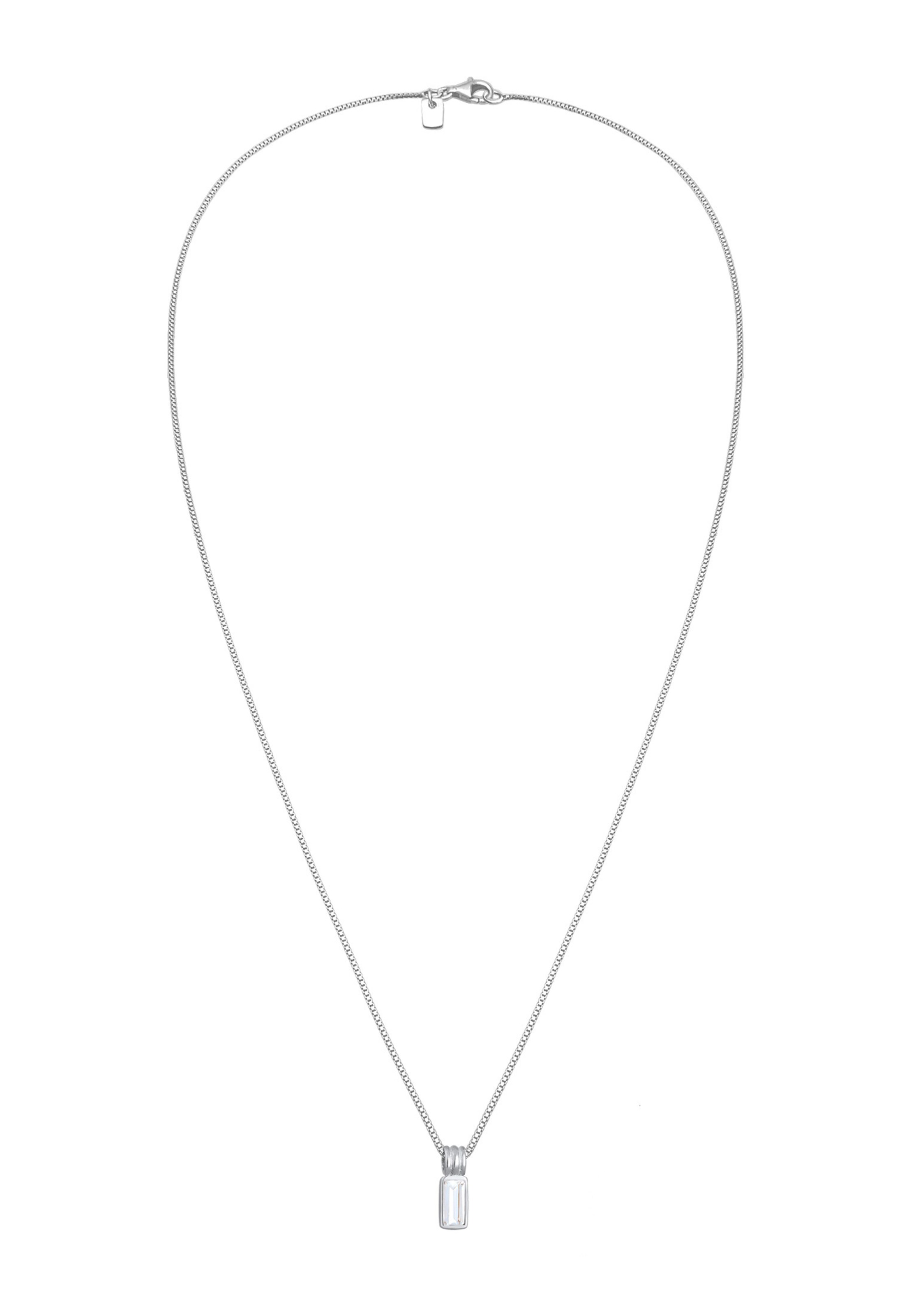 KUZZOI Ketting in Zilver: voorkant