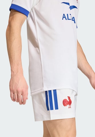 ADIDAS PERFORMANCE Regular Sportbroek 'Frankreich' in Wit
