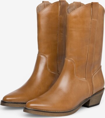 Ivylee Copenhagen Boots 'Tracy Escuvado' in Braun