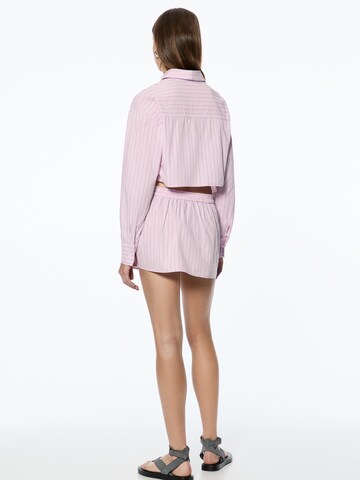 Pull&Bear Bluzka w kolorze różowy