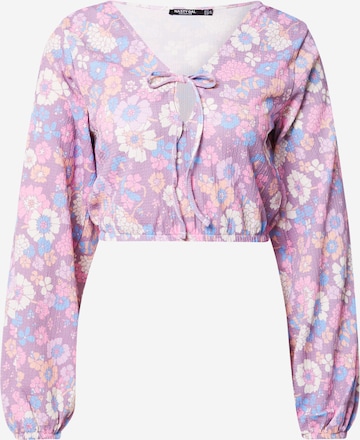 Nasty Gal Blus i lila: framsida