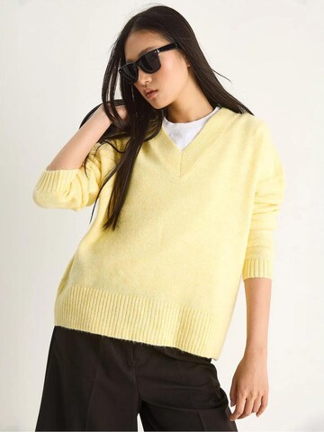 Bianco Lucci Kampsun 'Pullover', värv kollane