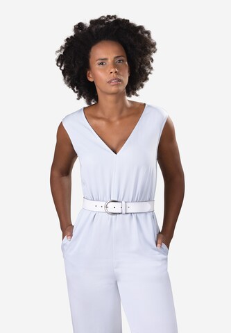 TAMARIS Belt ' Essential Classics ' in White: front