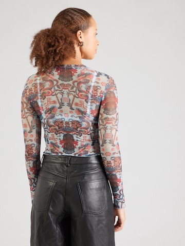 T-shirt 'SHANGHAI' Kaotiko en mélange de couleurs