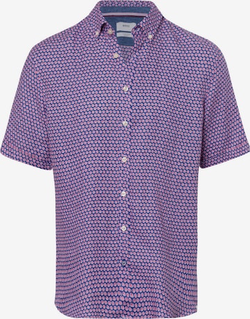 BRAX Regular fit Button Up Shirt 'Dan' in Blue: front