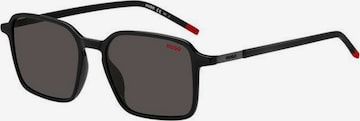 HUGO Red Sunglasses in Black: front