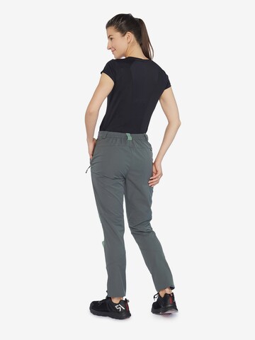 Regular Pantalon outdoor Rukka en vert