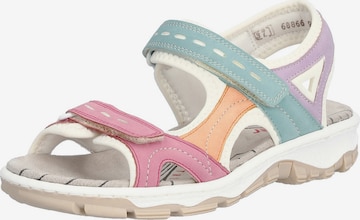 Rieker Sandals in Mixed colors: front