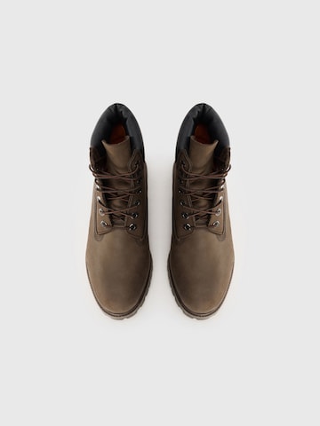Bottines à lacets 'PREMIUM' TIMBERLAND en marron