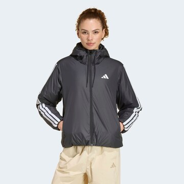 ADIDAS SPORTSWEAR Athletic Jacket in Black: front