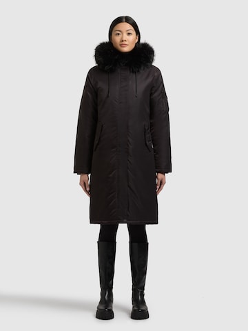 khujo Mantel 'Jilla' in Lila