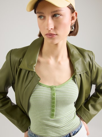 HOLLISTER Τοπ 'MAR4 BARE HENLEY CAMI DTC EX' σε πράσινο