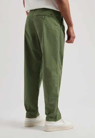 Dstrezzed Loose fit Pleat-Front Pants 'Henry' in Green