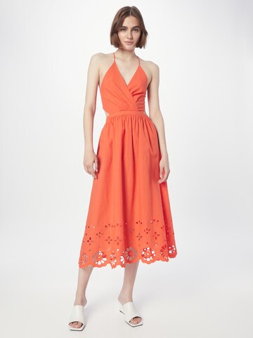 Suncoo Letné šaty - oranžová: predná strana