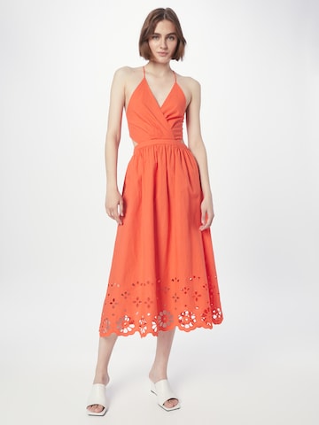 Suncoo Summer Dress in Orange: front