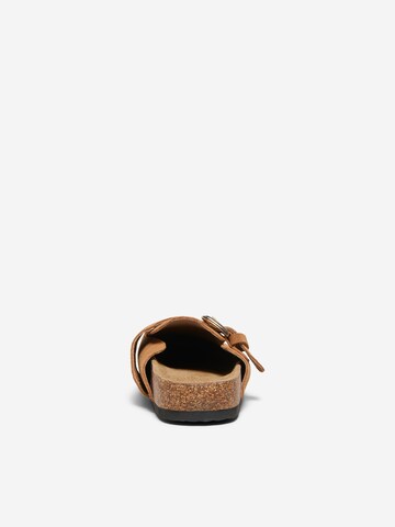 Mule 'ONLHuston' ONLY en marron