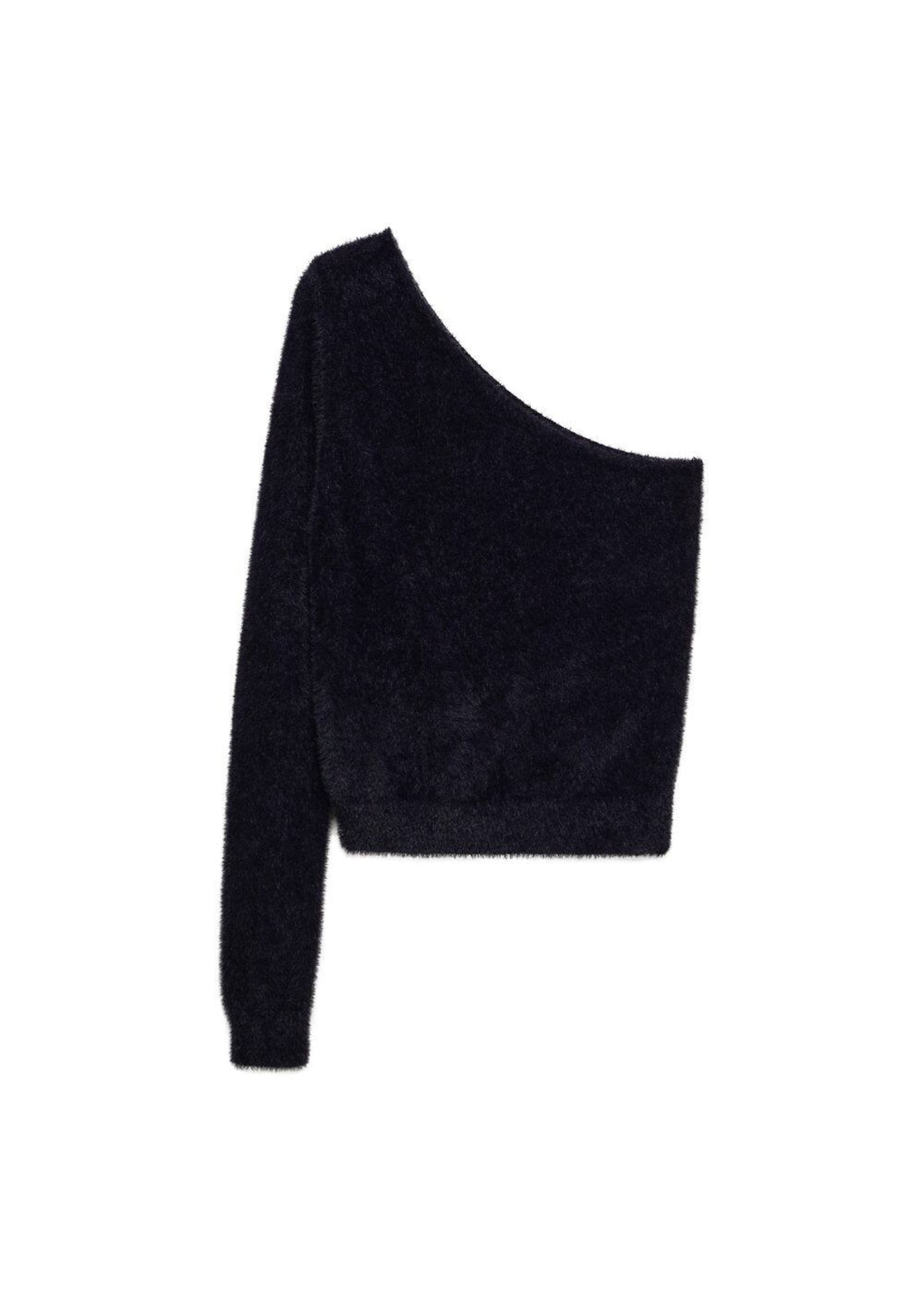 MANGO Sweater 'Roz' in Black: front