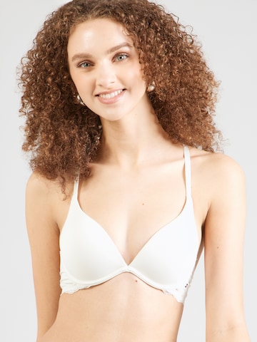 Tommy Hilfiger Underwear Пуш-ап Бюстгальтер в Белый: спереди