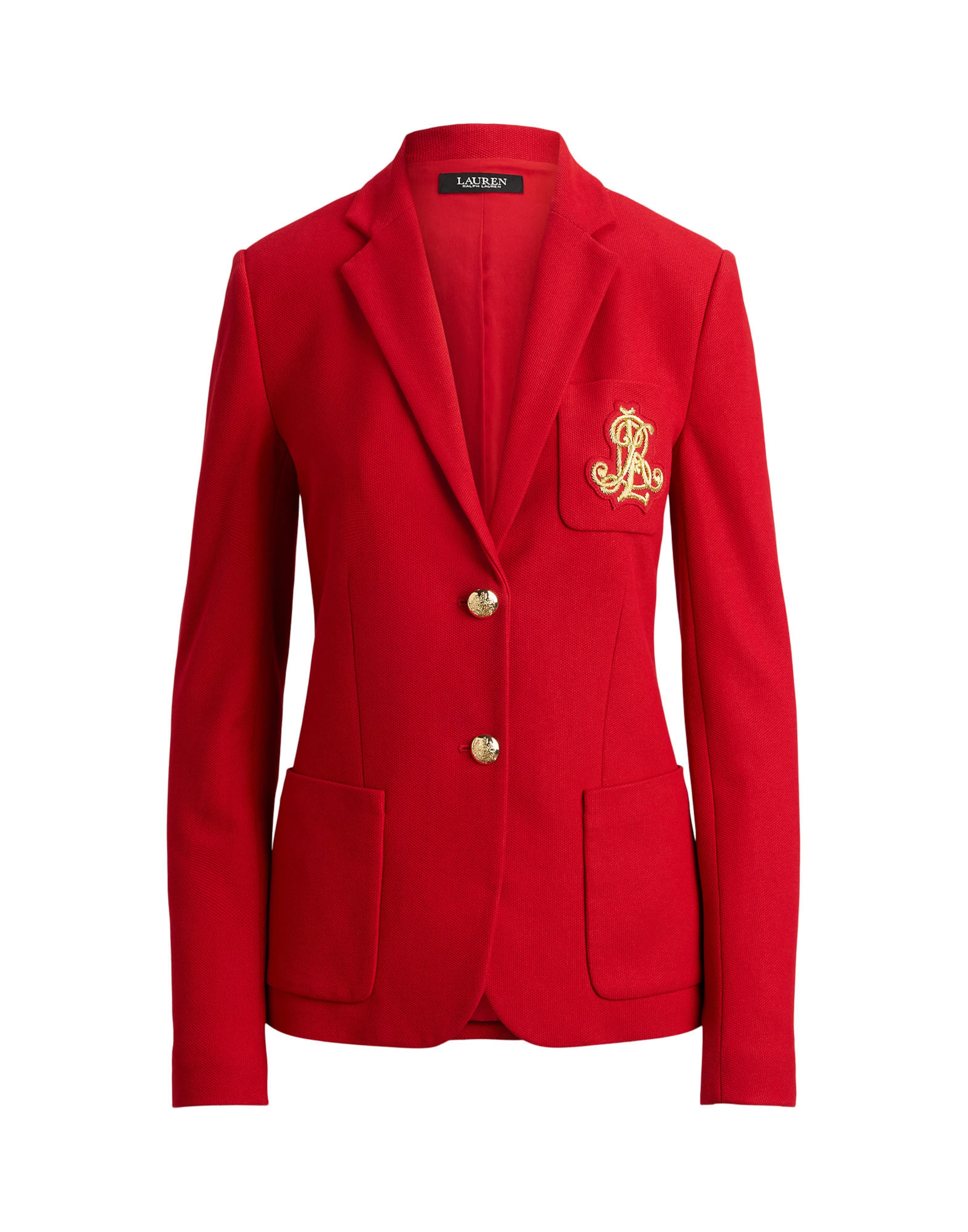Blazer Lauren Ralph Lauren en rouge : devant