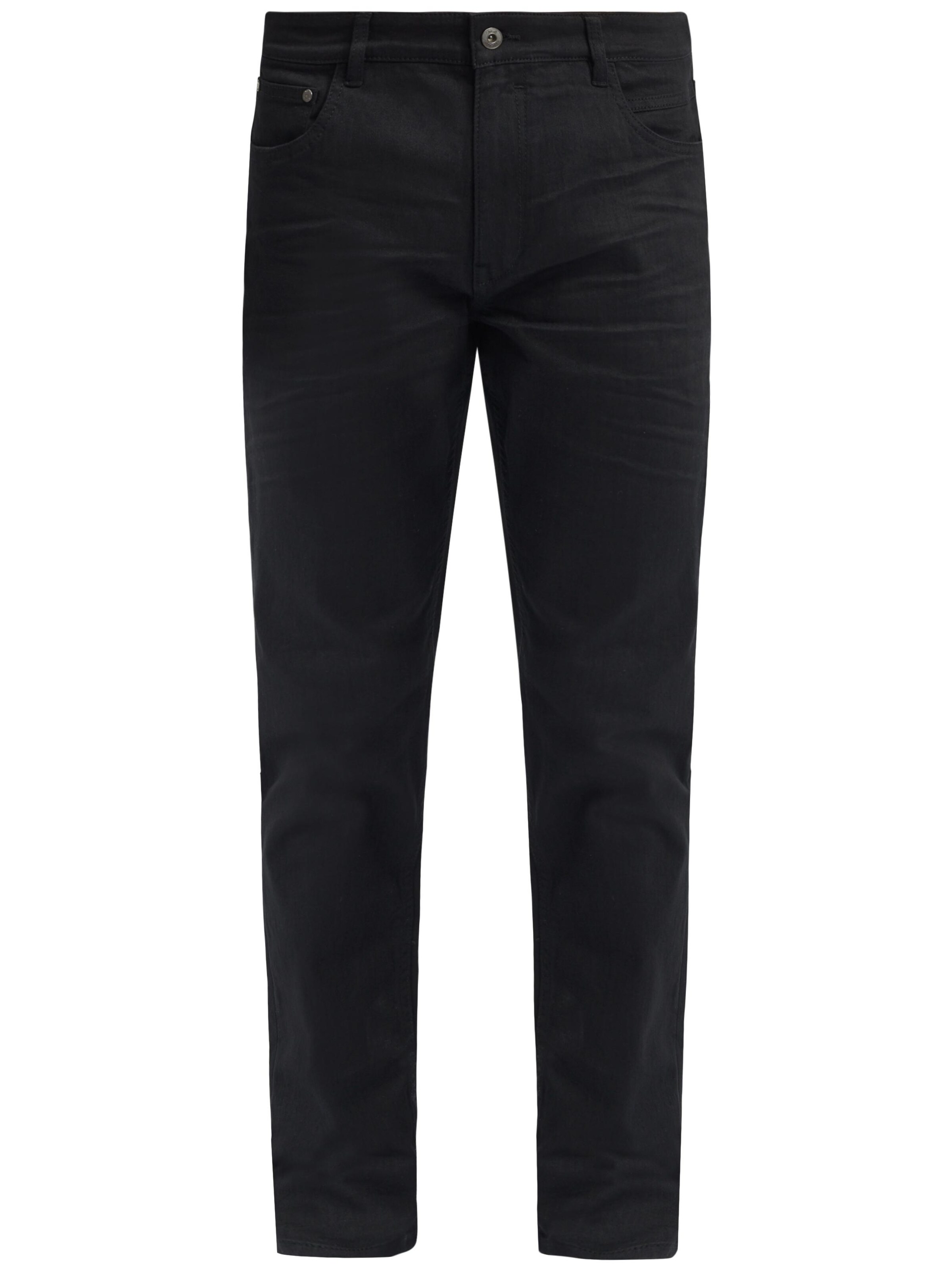 !Solid Slim fit Jeans 'Fynn' in Black: front