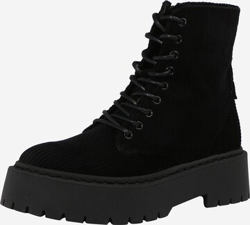 Bottines à lacets 'SKYLAR' STEVE MADDEN en noir : devant