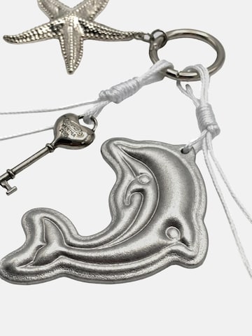 Portachiavi 'Portachiavi Kassandra Delfino Unisex - Poliestere 100%' di Kassandra in argento