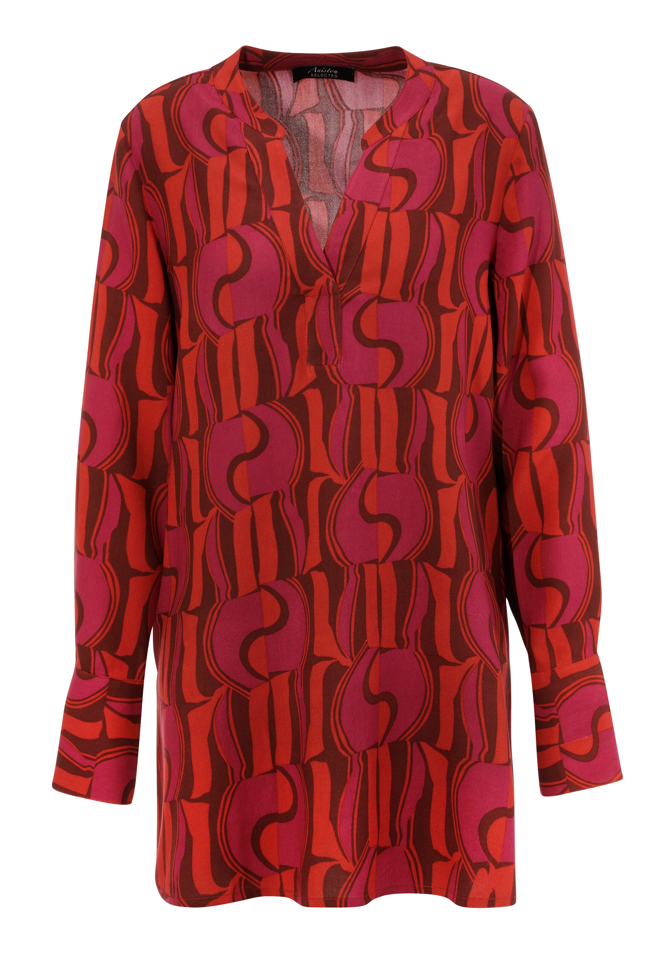 Aniston SELECTED Bluse in Rot: Vorderseite