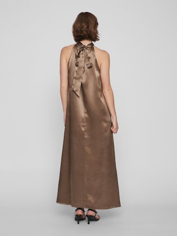 VILA Evening dress 'SITTAS' in Brown