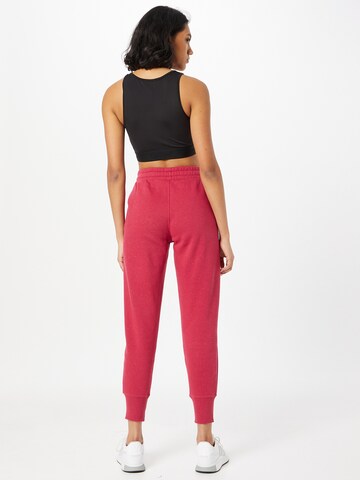 UNDER ARMOUR Tapered Workout Pants 'Rival' in Pink