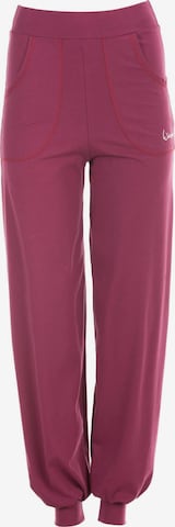 Effilé Pantalon de sport 'WH12' Winshape en rose : devant