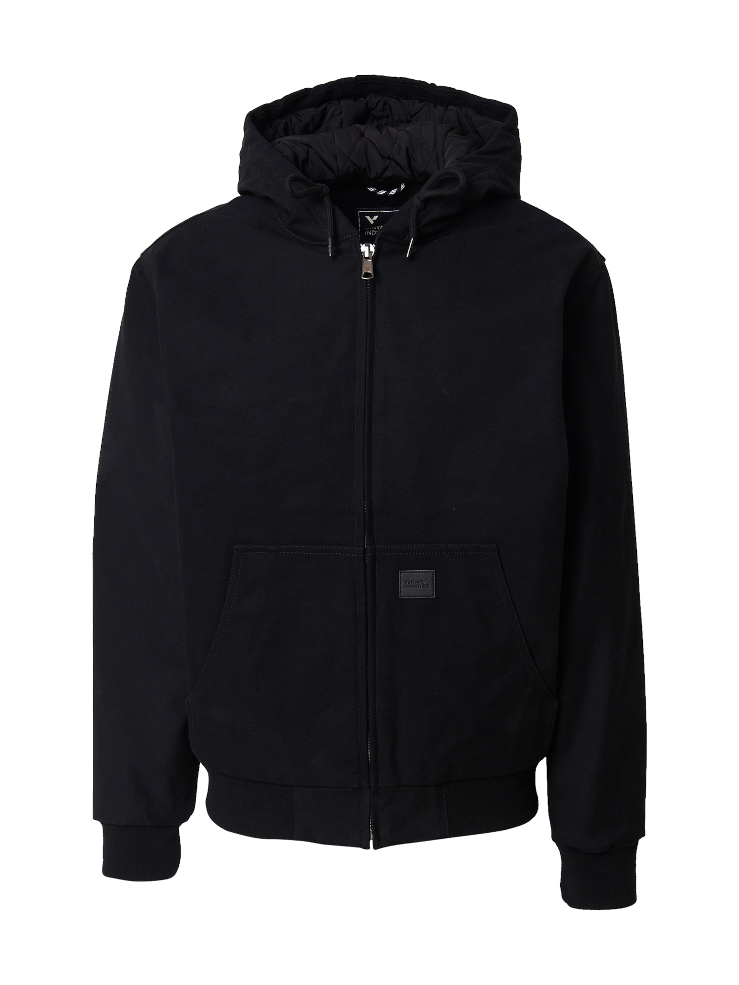 Vintage Industries Kevad-sügisjope 'Dallas', värv must: eest vaates