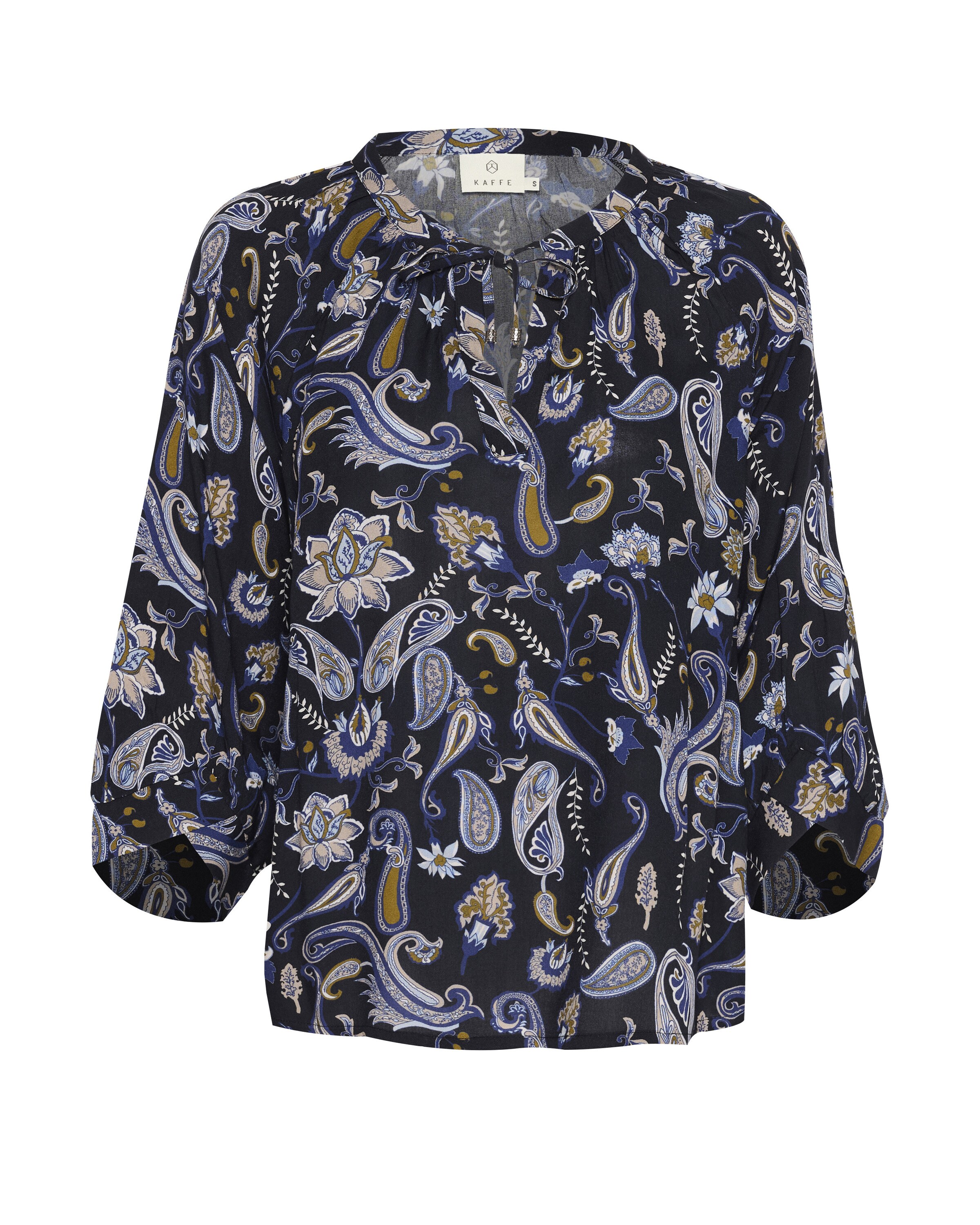 Kaffe Blouse 'Fiona' in Blue: front