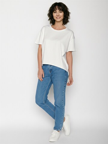 GREENBOMB Shirt 'Feel' in White