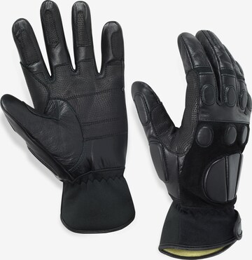 normani Full Finger Gloves ' WatchDog Xtra Strong ' in Black: front