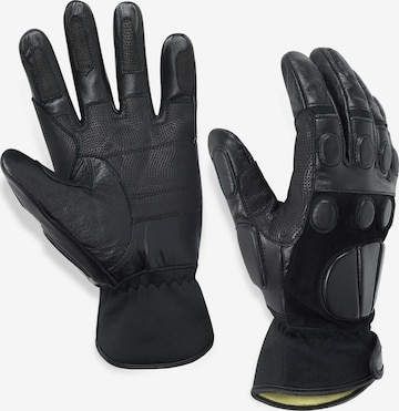 normani Full Finger Gloves ' WatchDog Xtra Strong ' in Black: front