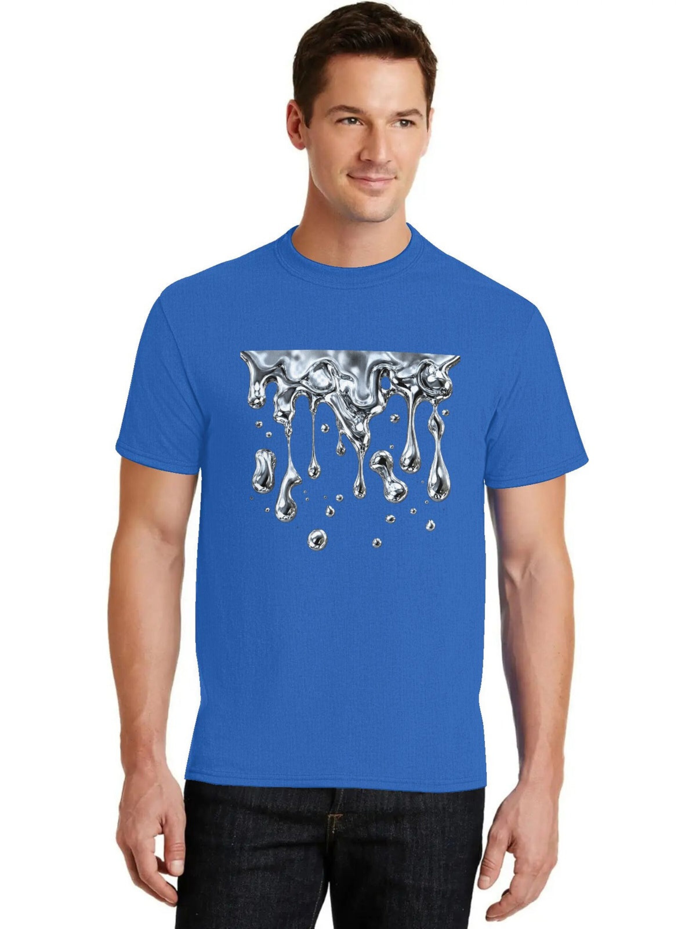 HUSKSWARE Shirt in Blue: front