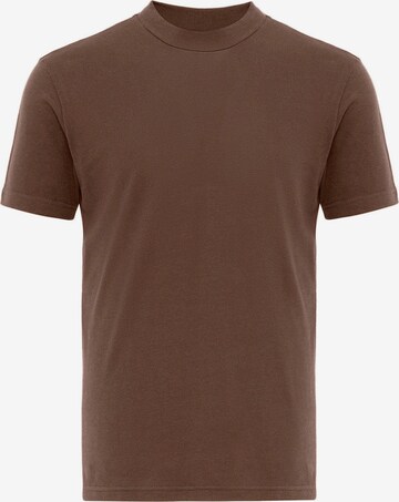 T-Shirt Antioch en marron : devant