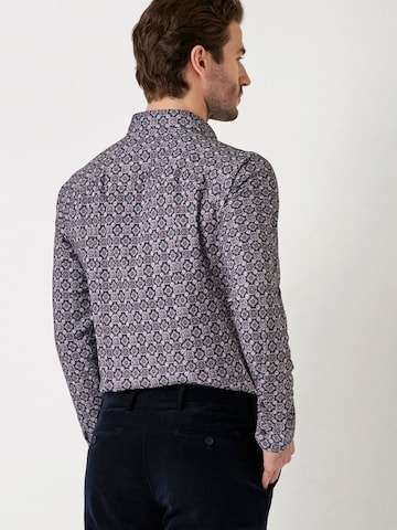 Coupe slim Chemise DESOTO en bleu