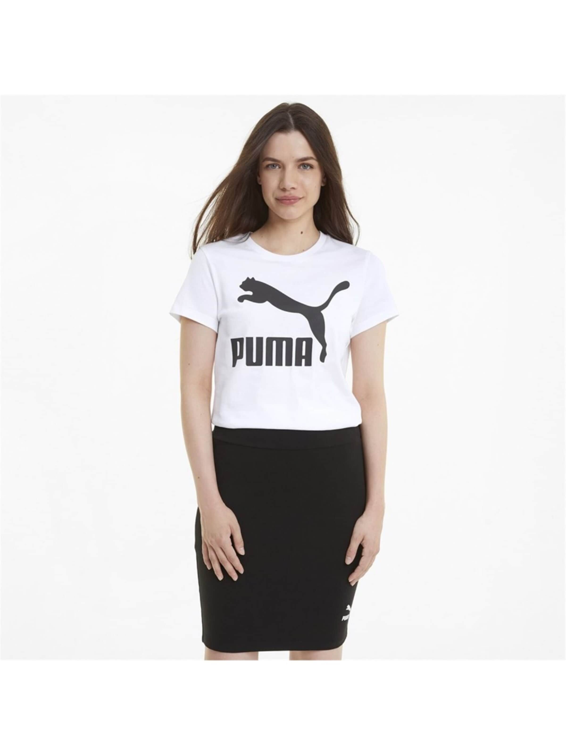 PUMA Shirt 'Classics'‌‌‌ in Weiß